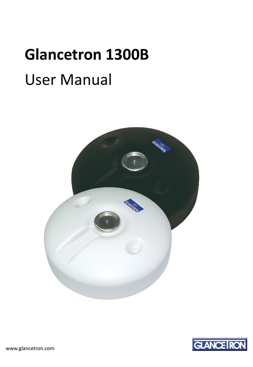 Glancetron 1300B user manual