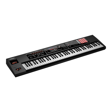 Roland FA-07 User manual