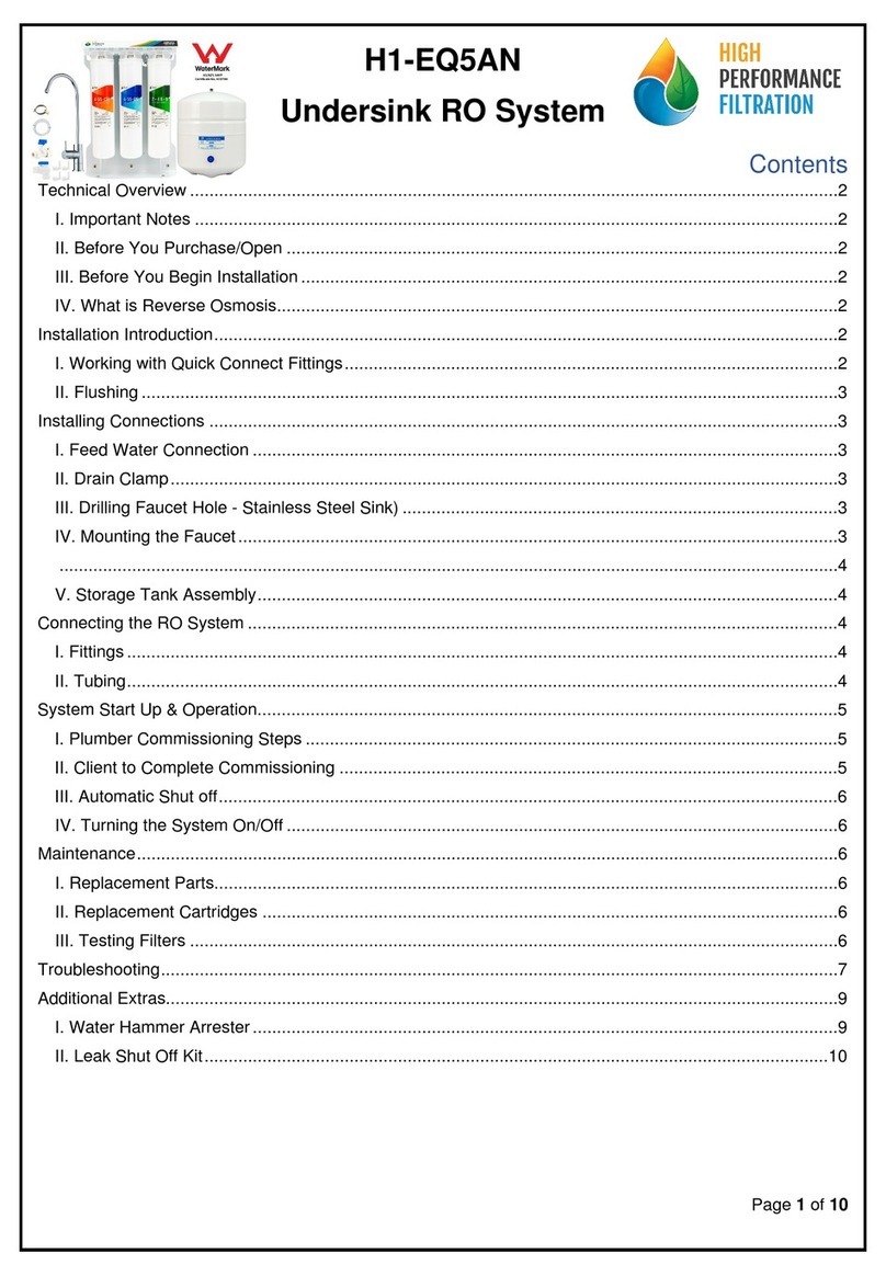 FSA H1-EQ5AN manual