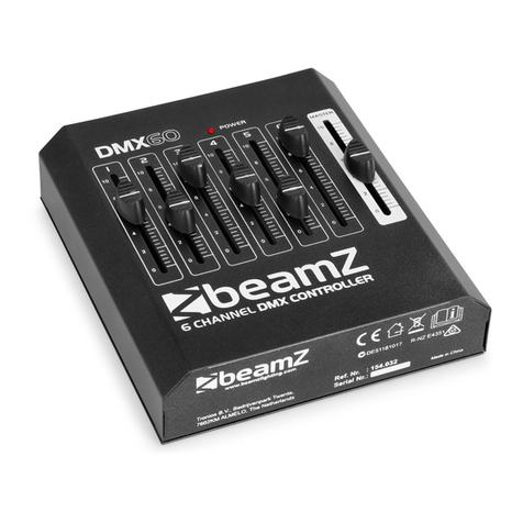 Beamz DMX060 instruction manual