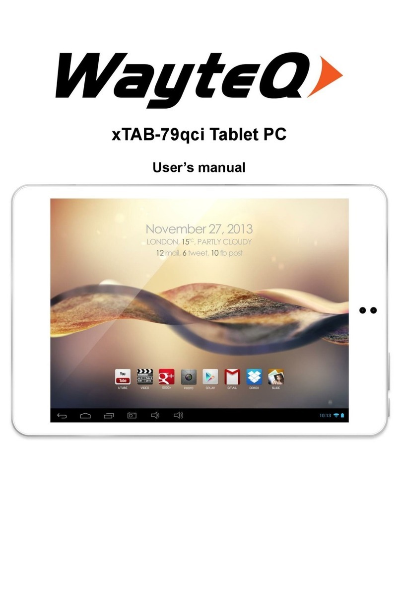WayteQ xTAB-79qci user manual