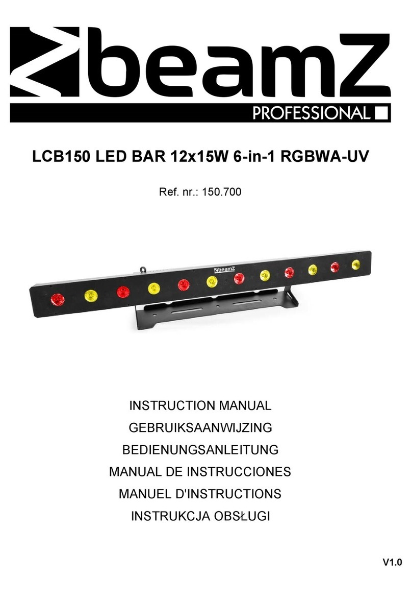 Beamz LCB150 instruction manual Beamz LCB150 instruction manual