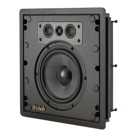 McIntosh WS300 User manual