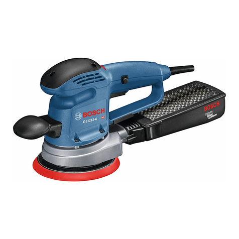 Bosch GEX33-5 Assembly instructions