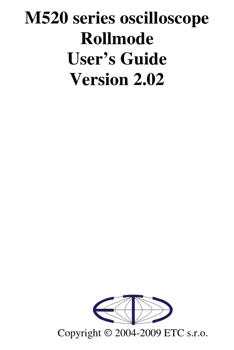 ETC M521 user guide