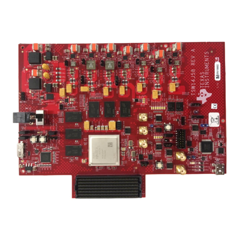 Texas Instruments TSW14J58 JESD204C user guide