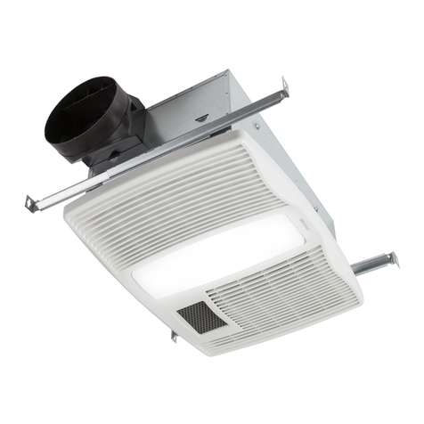 Broan QTX110HFLT User manual
