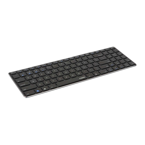Rapoo E9100M quick start guide