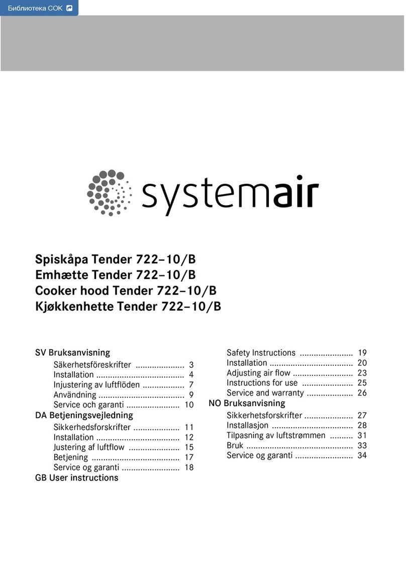 System air Tender 722-10/B User instructions System air Tender 722-10/B User instructions