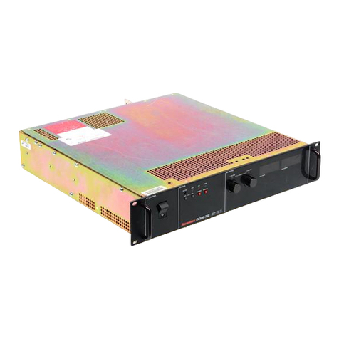 Ametek Sorensen DCS8-350E User manual