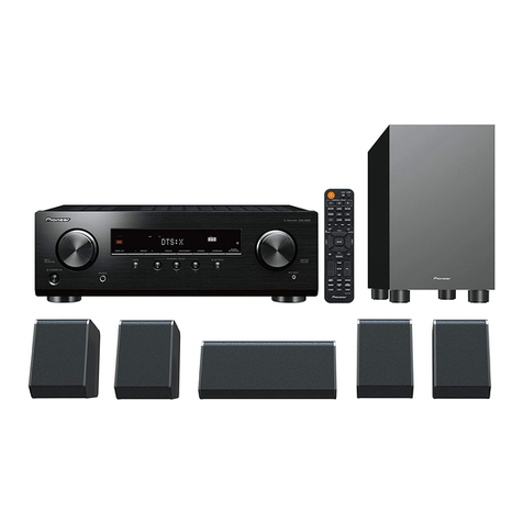 Pioneer HTP-076D User manual