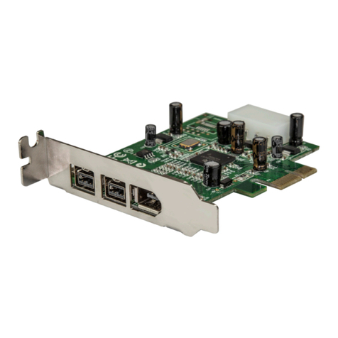 StarTech.com 8STPEX1394B3LP User manual