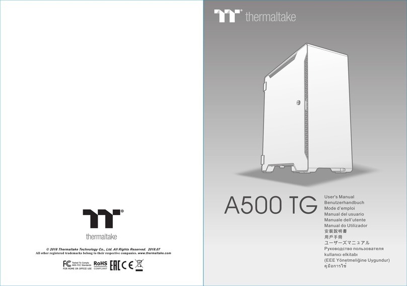 Thermaltake A500 TG user manual