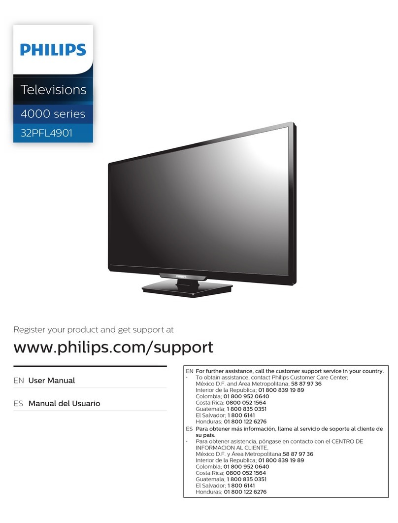 Philips 32PFL4901/F8 User manual