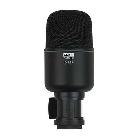 DAPAudio DM-55 manual