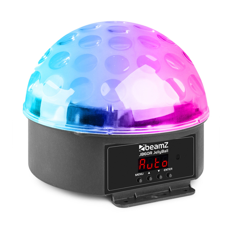 Beamz Jelly Ball JB60R user manual