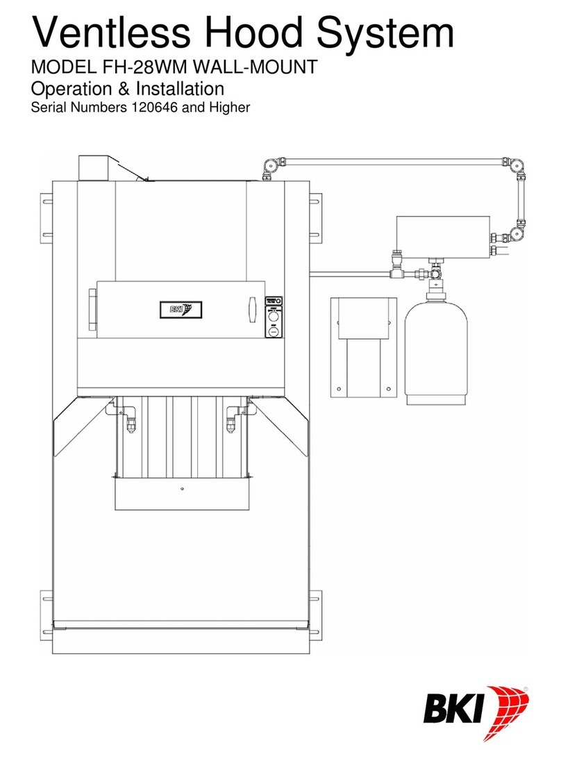 BKI FH-28WM Operation & installation manual