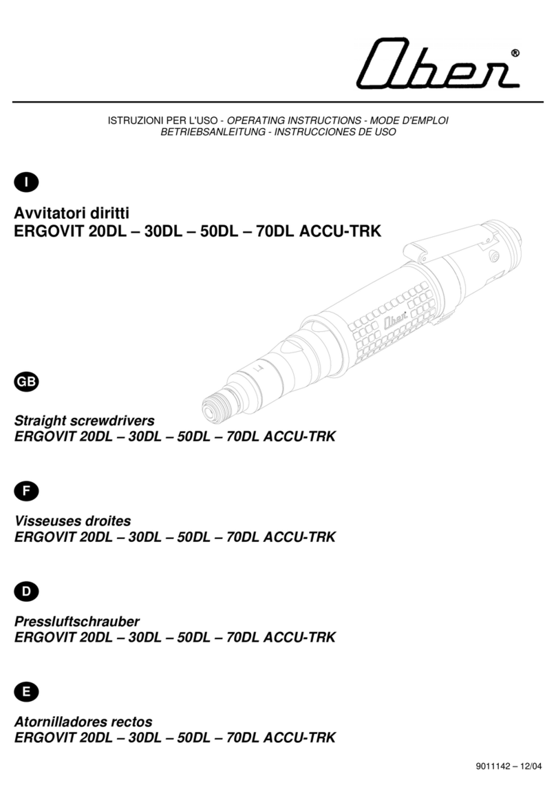 Oben ERGOVIT20DL AT operating instructions
