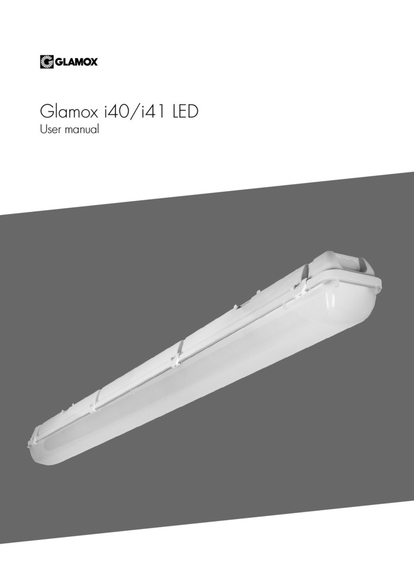 Glamox i40 LED Series User manual