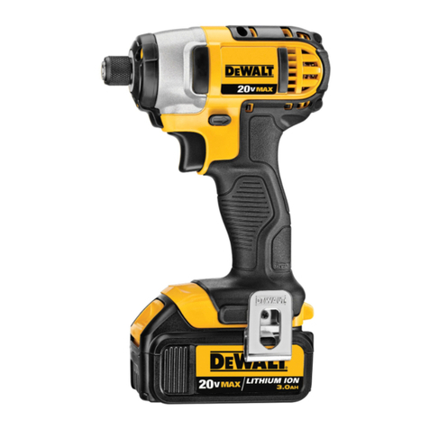 DeWalt DCF883 User manual