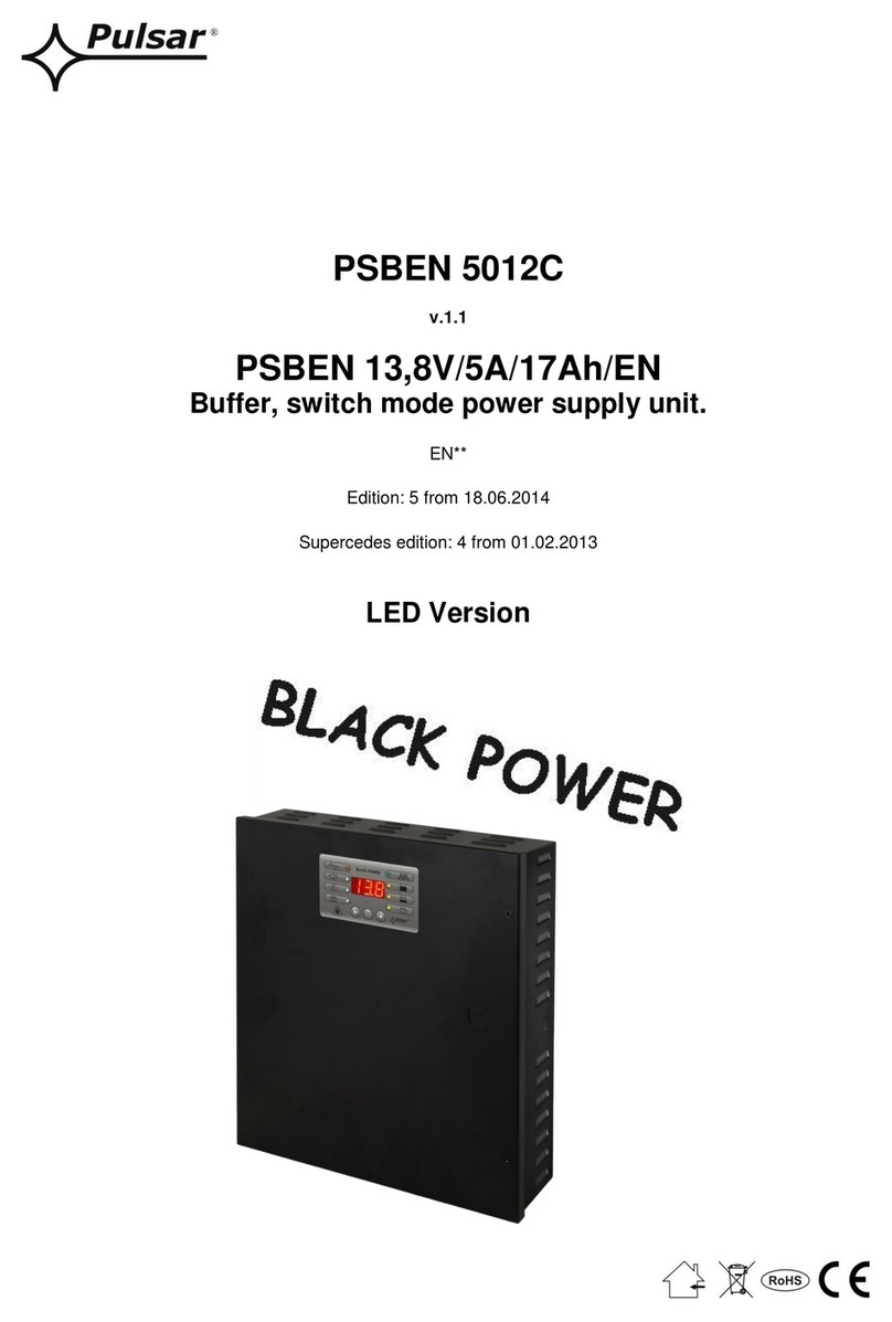 Pulsar Black Power PSBEN 5012C User manual