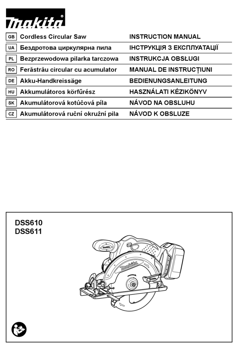 Makita DSS610RTJ instruction manual