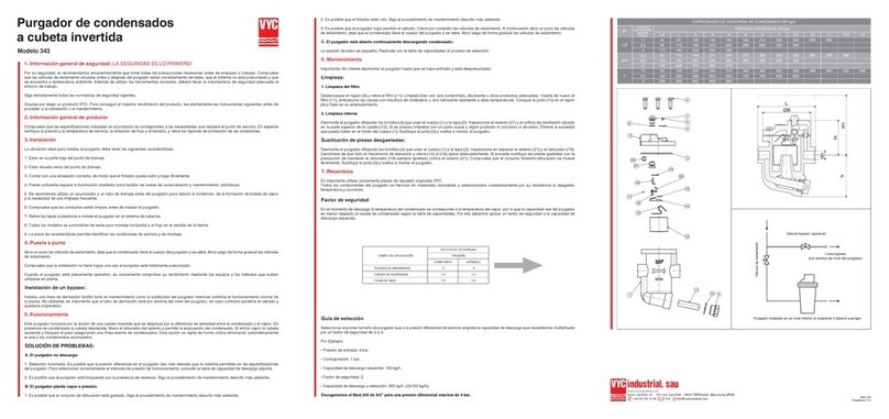 VYC 343 instructions