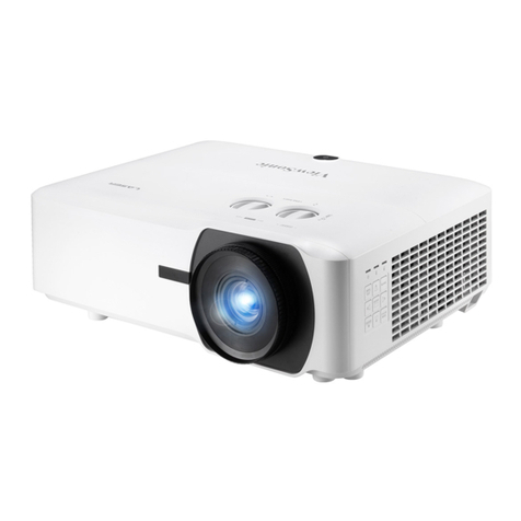 ViewSonic LS850WU User manual