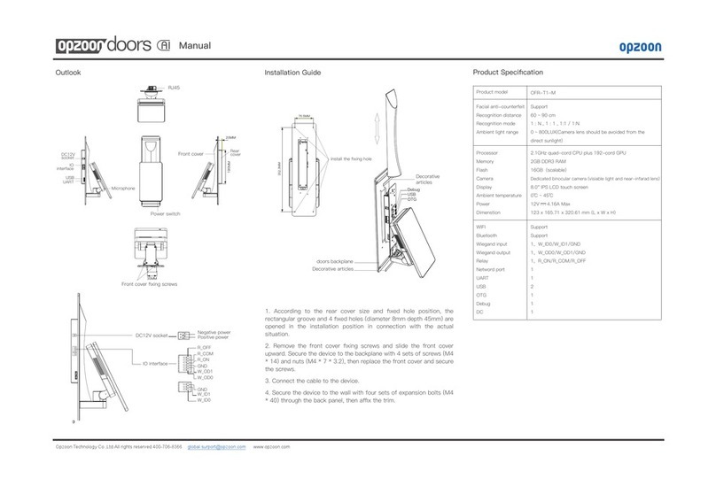Opzoon OFR-T1-M manual