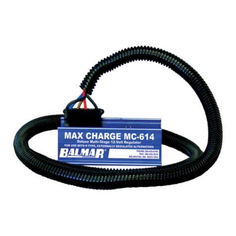 Balmar Max Charge MC-614-H Installation and operation manual