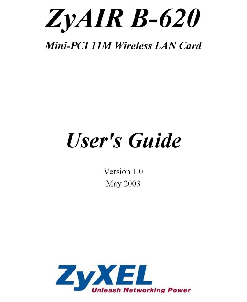 ZyXEL Communications ZyAIR B-620 user guide