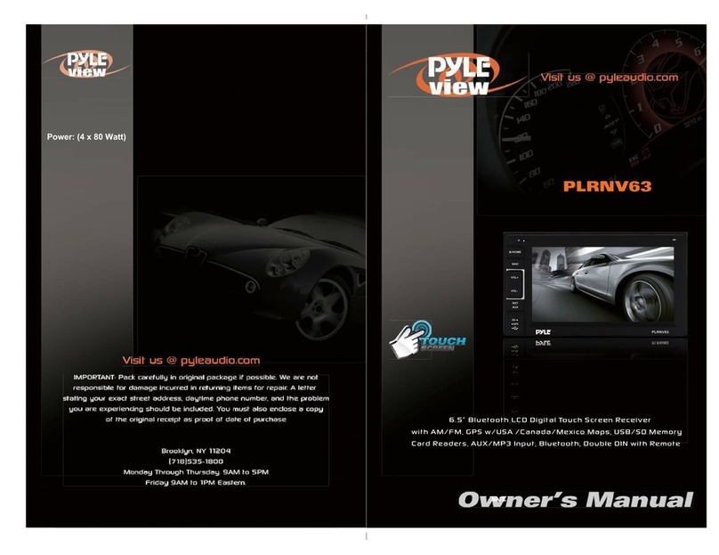 Pyle view PLRNV63 User manual