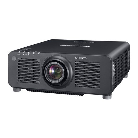 Panasonic PT-RZ120BEJ operating instructions
