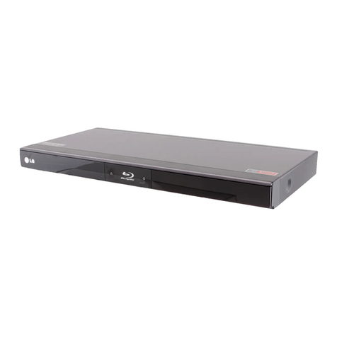 LG BD550C User manual