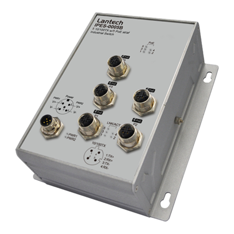 Lantech IES-0005B Series User manual Lantech IES-0005B Series User manual
