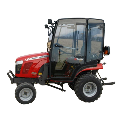MASSEY FERGUSON GC2610 Cab Operation manual