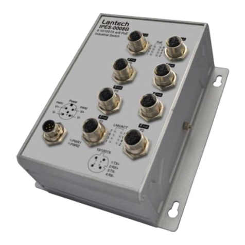 Lantech IPES-0008B Series user manual Lantech IPES-0008B Series user manual