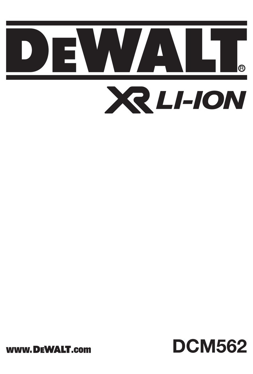 DeWalt DCM562P1 User manual