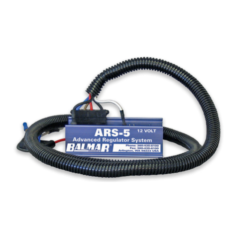 Balmar ARS-5-H User manual