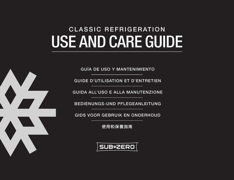 Sub-Zero BI-48S/S/TH User manual
