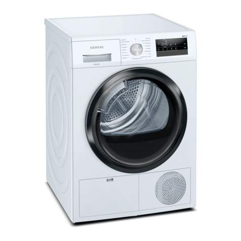 Siemens WT45HV8EDN User manual
