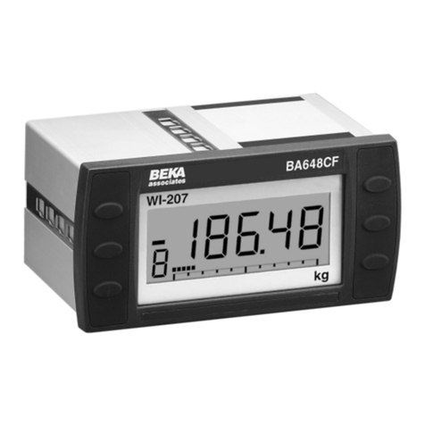 BEKA BA648CF-P User manual