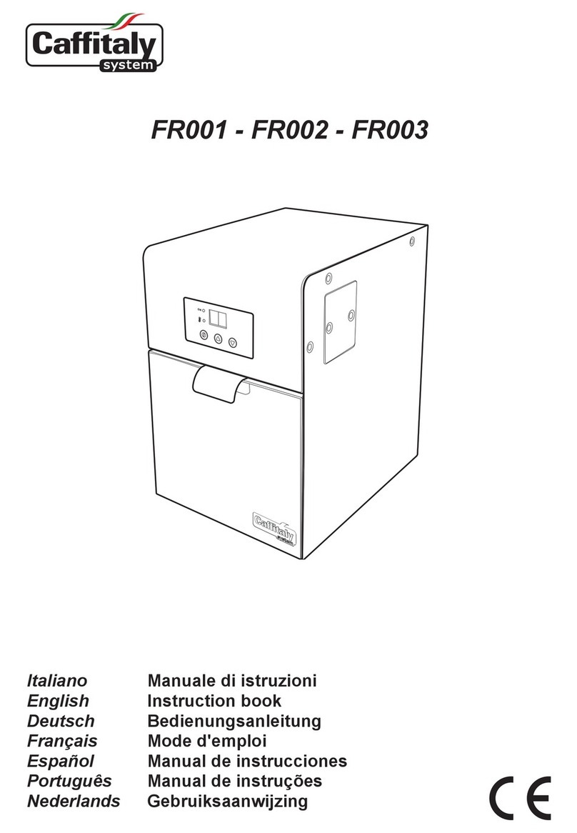 Caffitaly System FR001 Instruction booklet
