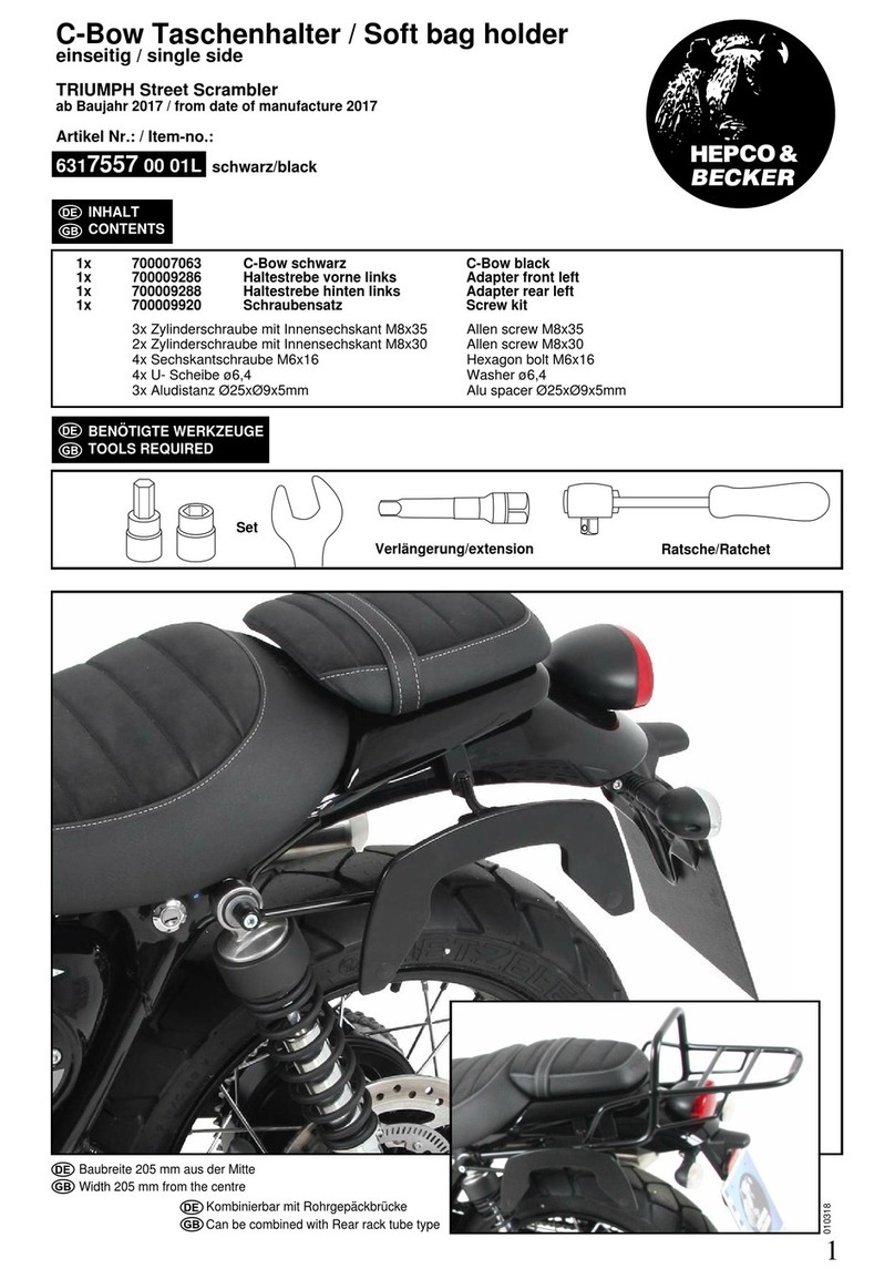 hepco & becker 6317557 00 01L User manual