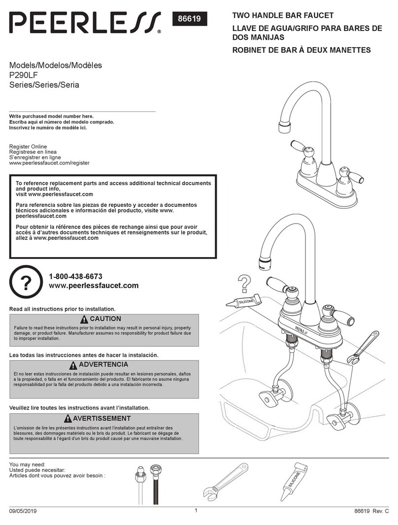 PEERLESS P290LF Series manual