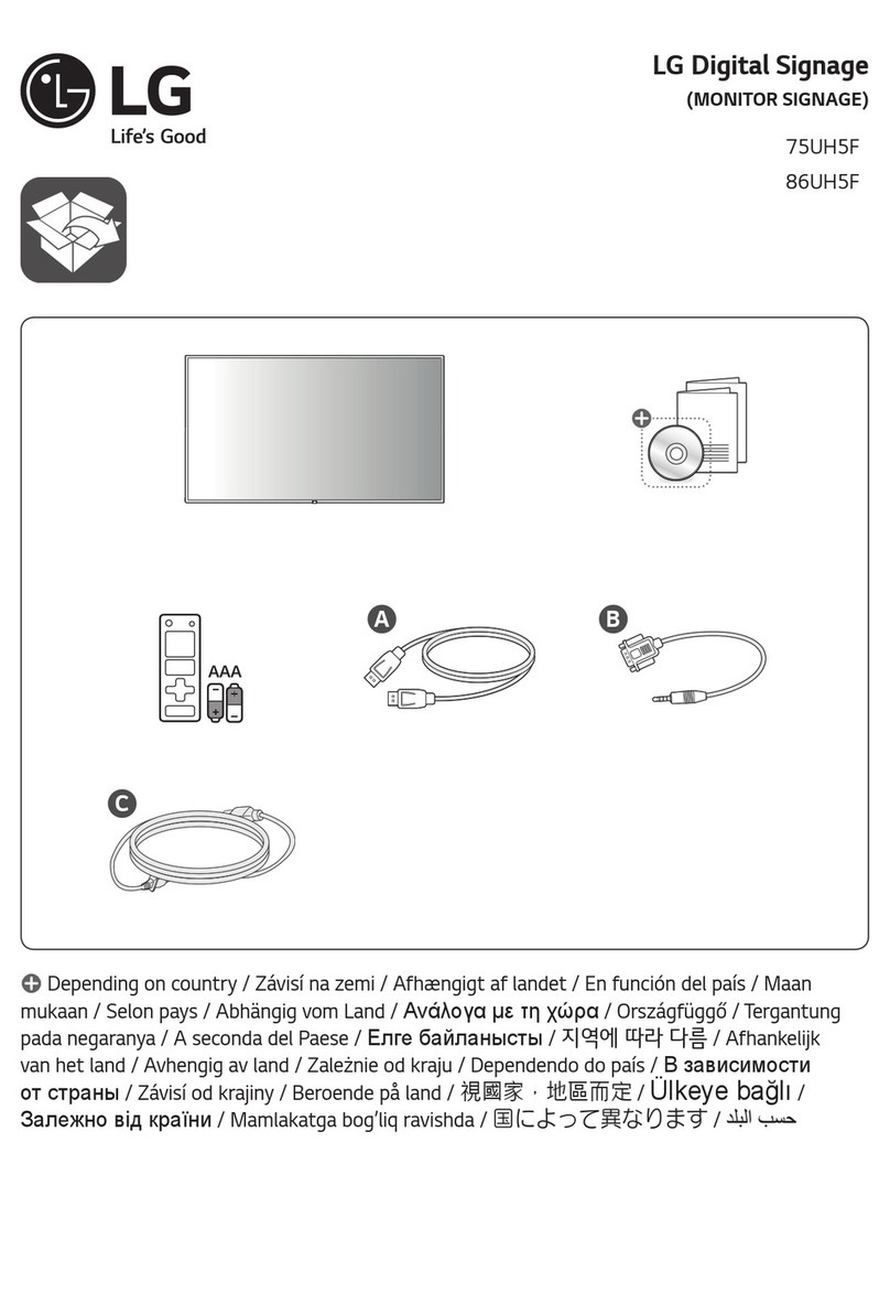 LG 86UH5F quick start guide