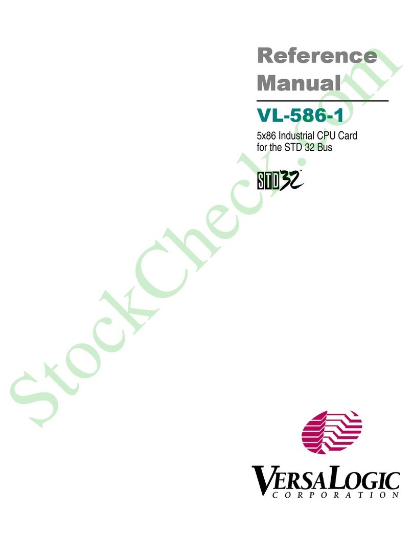 VersaLogic VL-586-1kn Reference manual