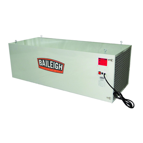 Baileigh AFS-2400 Operator's manual