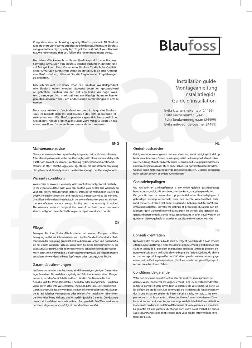 Blaufoss Evita 24499 installation guide Blaufoss Evita 24499 installation guide