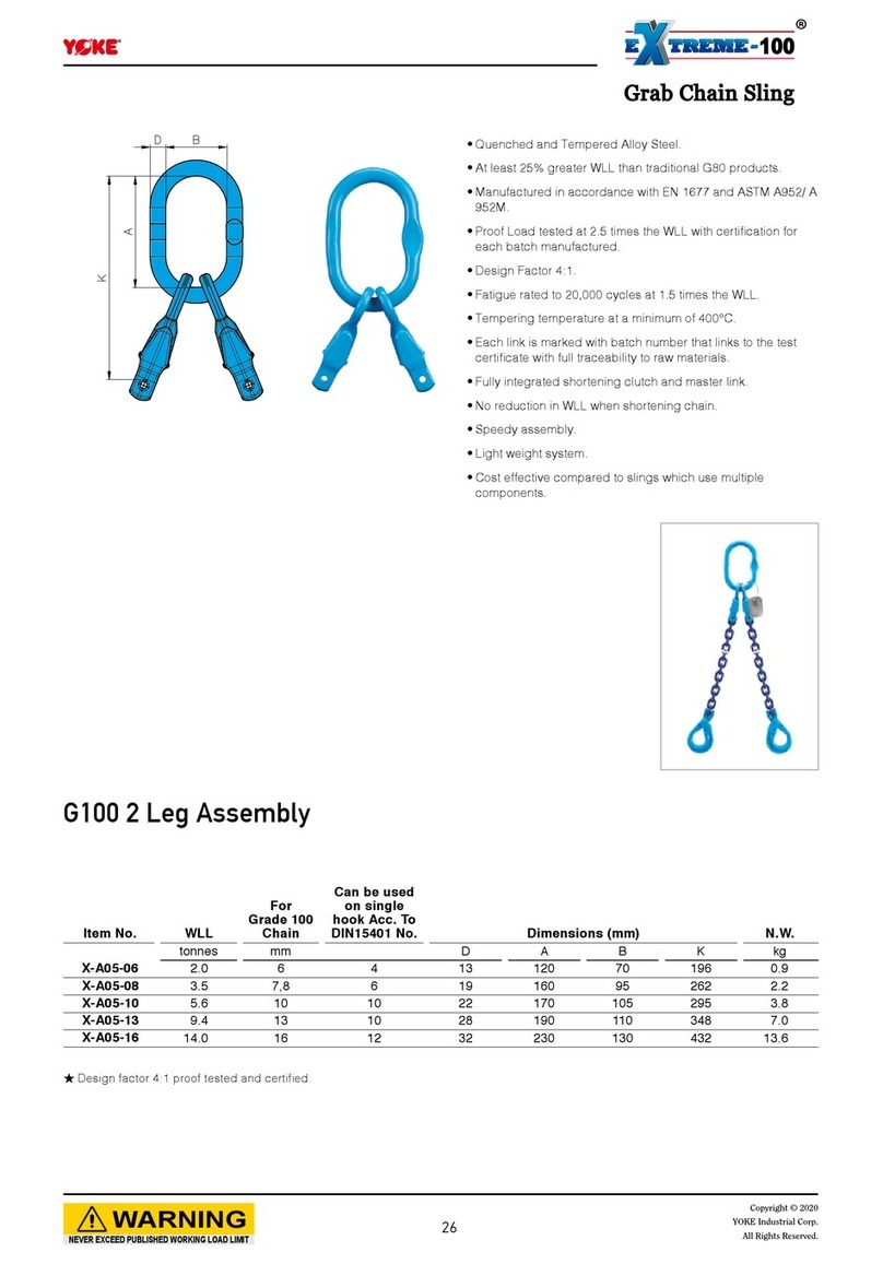 Yoke Extreme-100 X-A05-06 Assembly